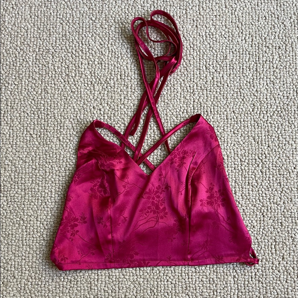 SHEIN red top in size Small